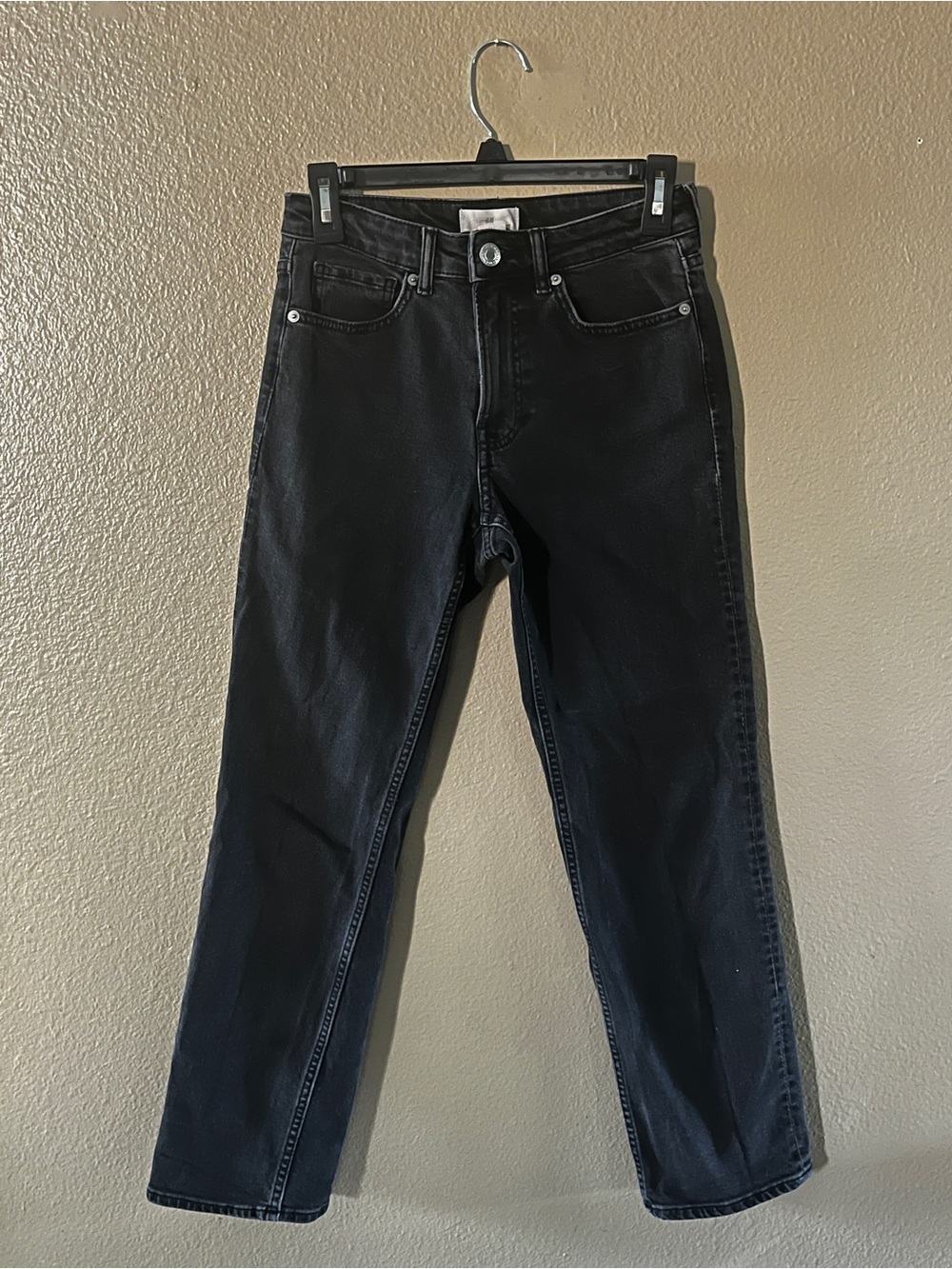 Straight leg jeans